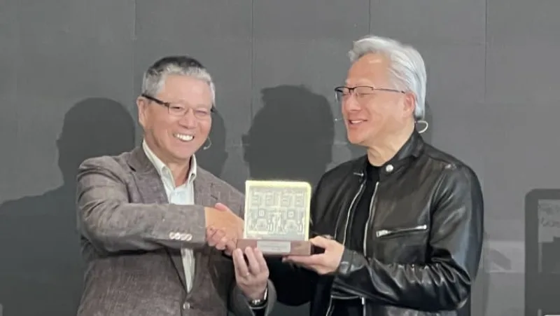 DIGITIMES:黃仁勳談與緯創攜手量產 AI 伺服器的配圖
